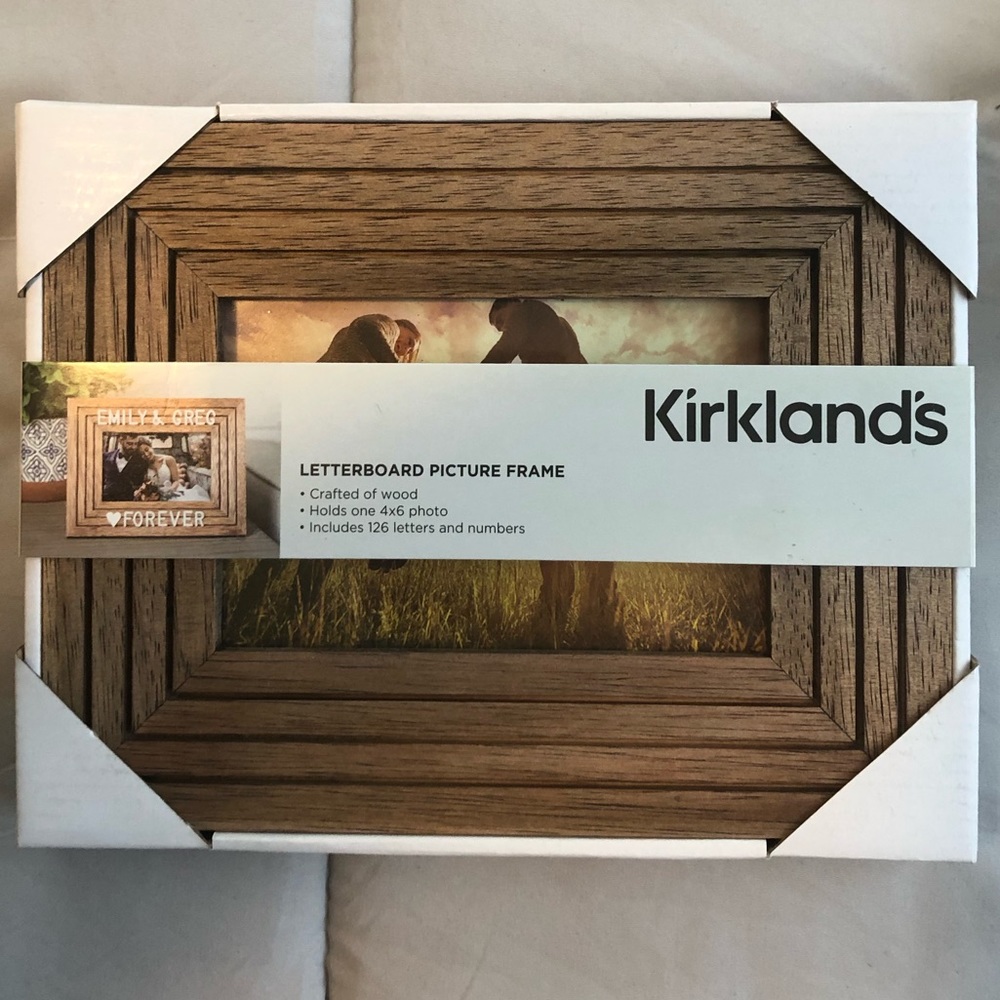 Brand New Letter Broad Frame